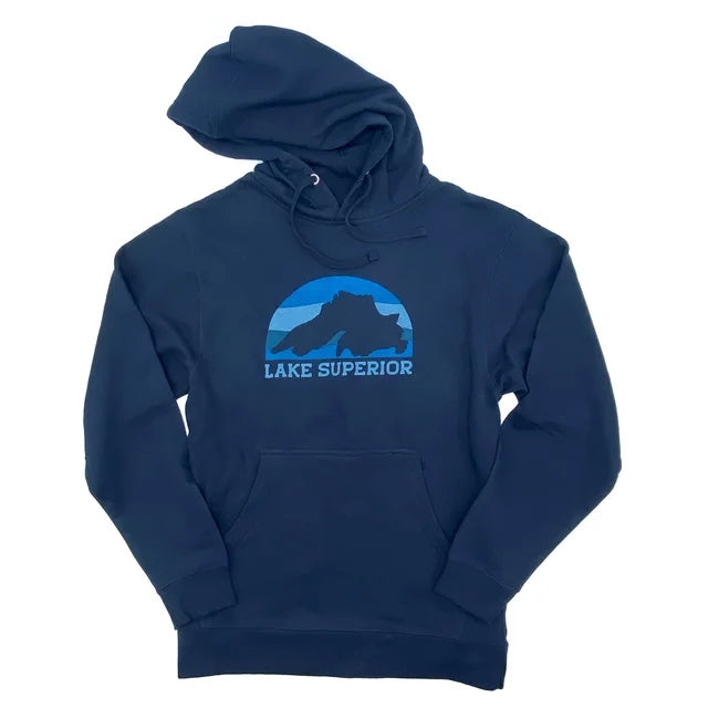 Lake Superior Hoodie Long - Unisex