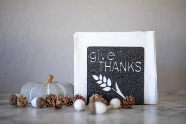 Give Thanks Napkin Holder