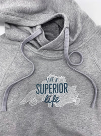 Live A Superior Life Hoodie -  Unisex - No Pocket - DISCONTINUED