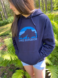 Lake Superior Hoodie Long -  Unisex