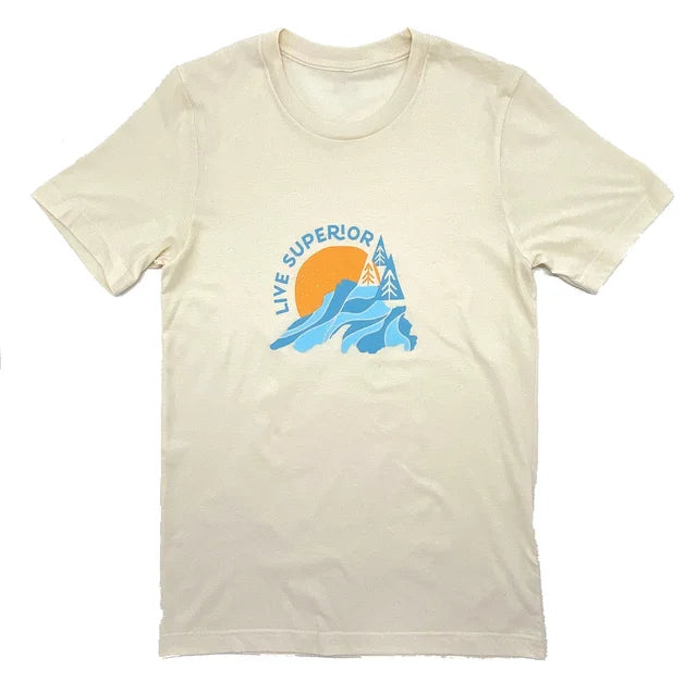 Live Superior Trees & Sun Tee - Unisex