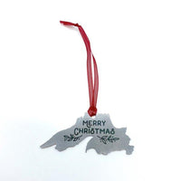 Lake Superior Christmas Ornament SS