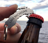 Lake Michigan Bottle Opener