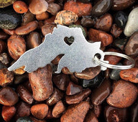 Lake Superior Bottle Opener - Heart