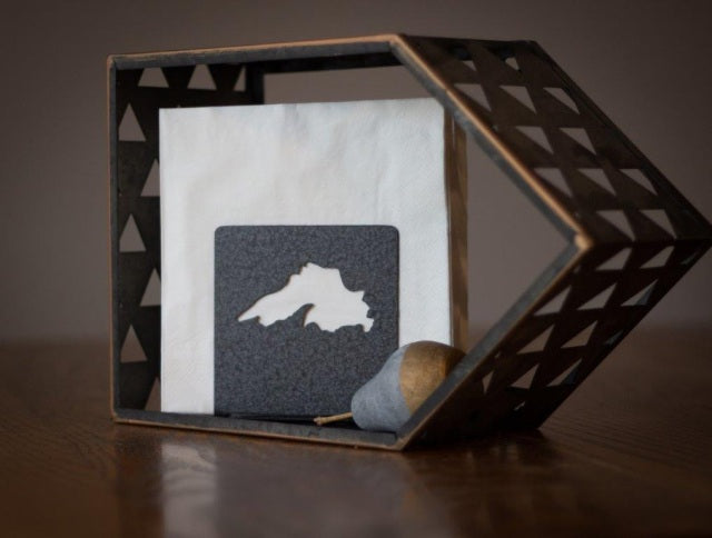 Lake Superior Napkin Holder