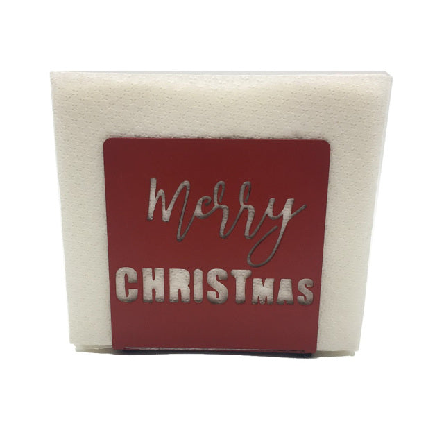 Merry Christmas Napkin Holder