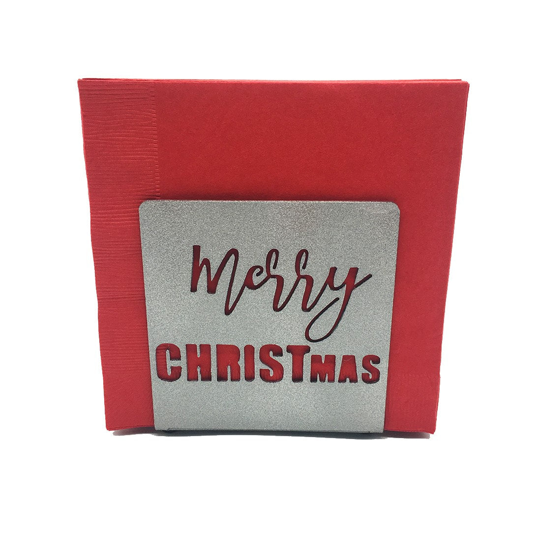 Merry Christmas Napkin Holder