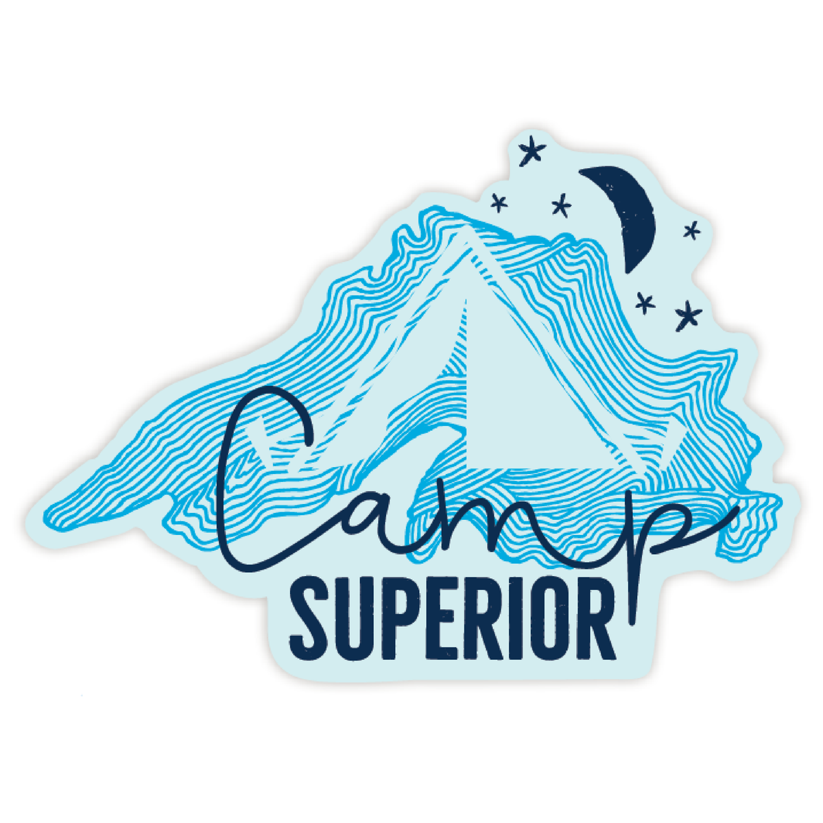 CAMP SUPERIOR Sticker