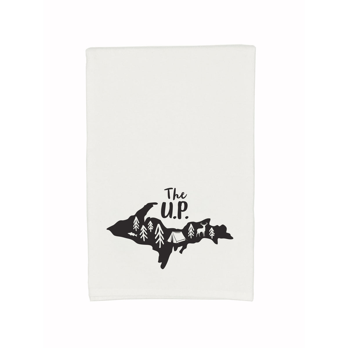 Tea Towel - The U.P. - Woods