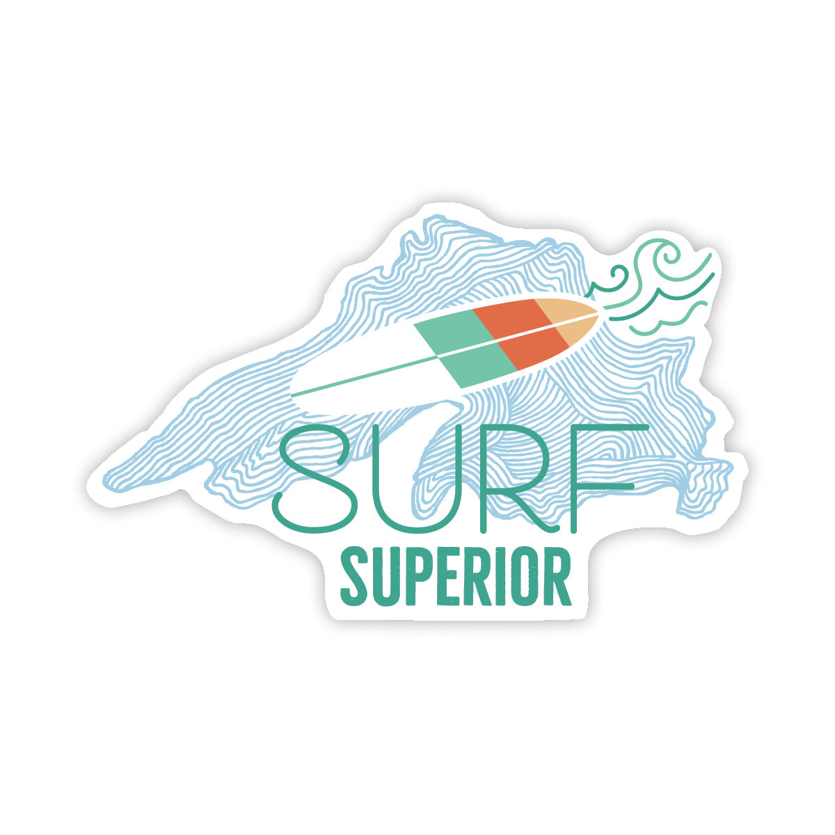 SURF SUPERIOR Sticker