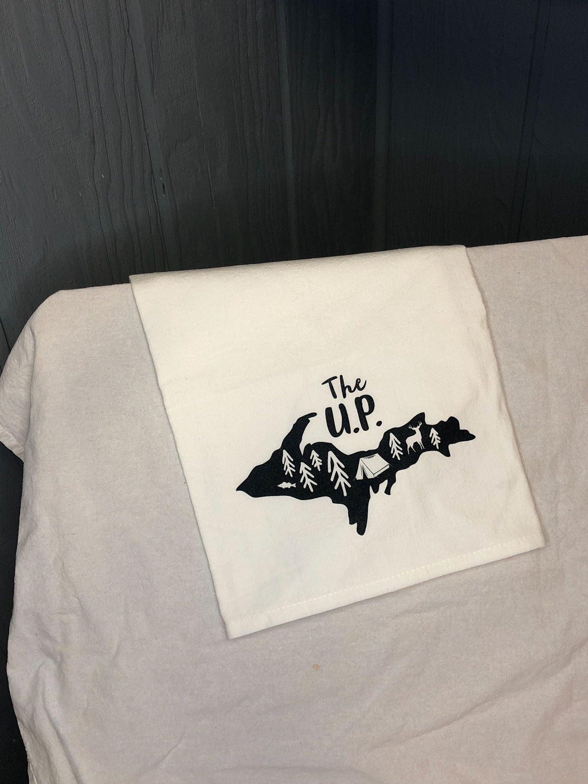 Tea Towel - The U.P. - Woods - FACTORY SECOND