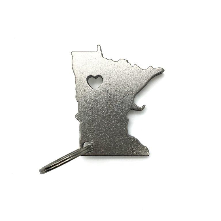 Heart MN Bottle Opener