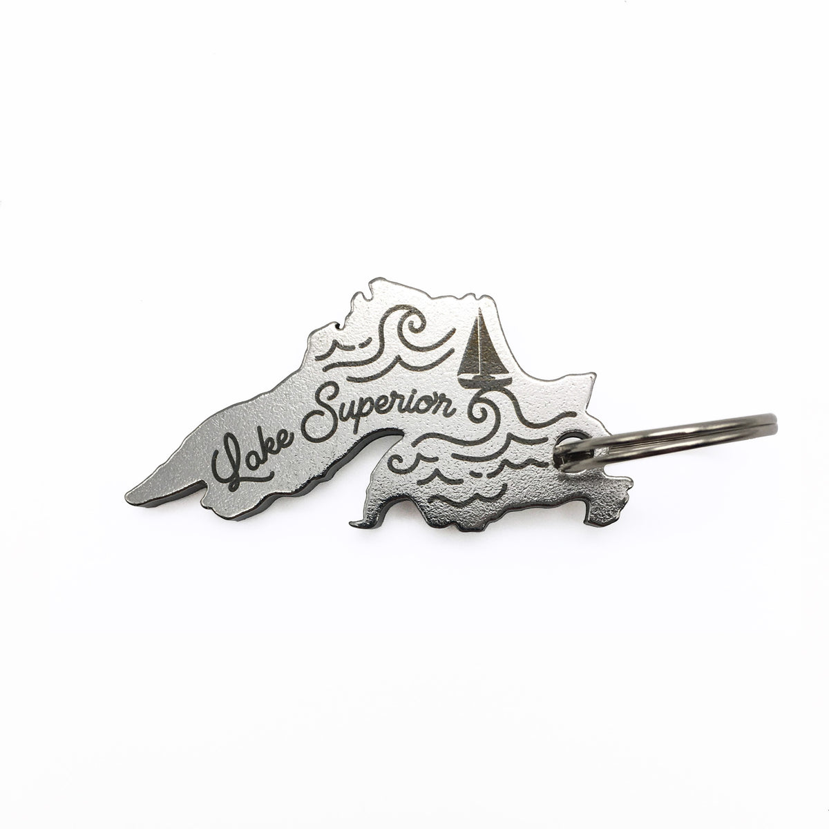 Lake Superior Waves Bottle Opener