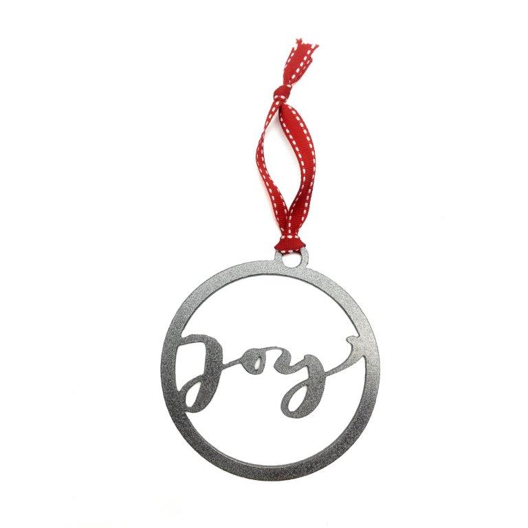 JOY Christmas Ornament