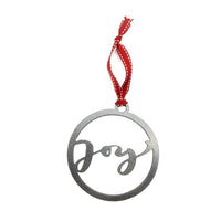 JOY Christmas Ornament